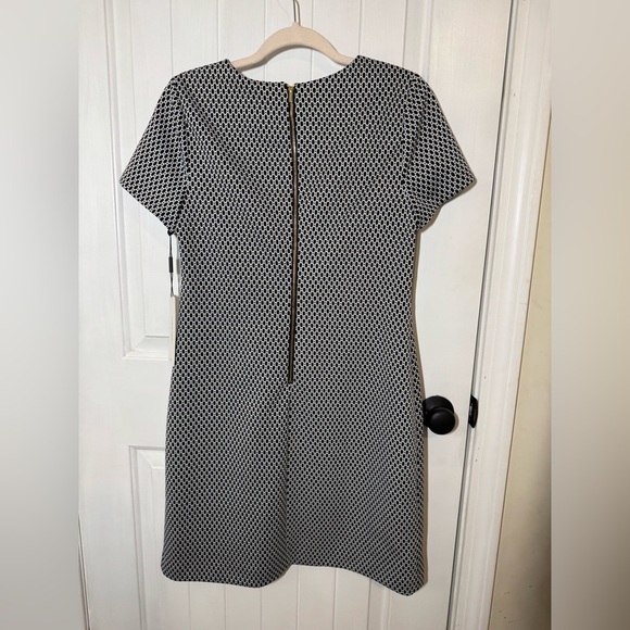 Calvin Klein Geometric Sheath Dress - Picture 8 of 9